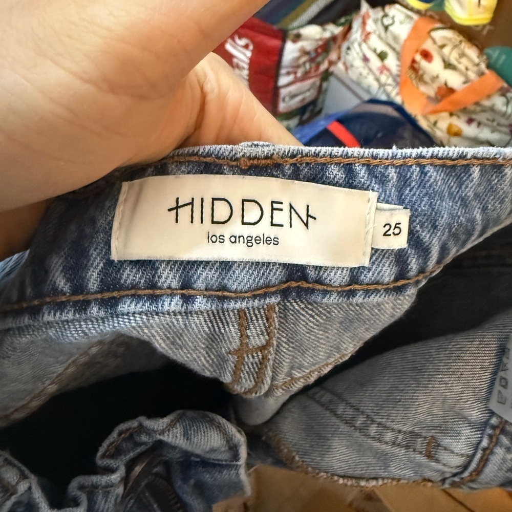 Hidden Logan Dad Distressed Carpenter Jeans - Picture 6 of 9
